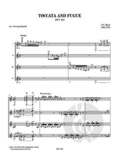 Toccata and Fugue von Johann Sebastian Bach 