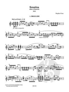 Sonatina after a Concerto von Stephen Goss 
