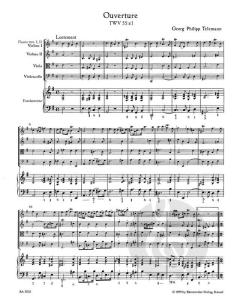 Ouverture und Conclusion e-Moll TWV 55:e1, 50:5 von Georg Philipp Telemann (Download) 