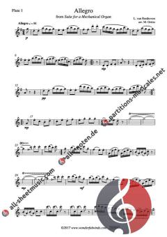 3 Mechanical Duets von Ludwig van Beethoven (Download) 