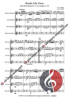 Rondo Alla Turca von Wolfgang Amadeus Mozart 