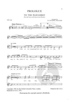 Folk Songs of the Four Seasons von Ralph Vaughan Williams (Download) 
