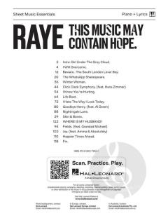 This Music May Contain Hope von RAYE 