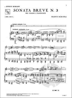 Sonata Breve N. 3 von Franco Margola 