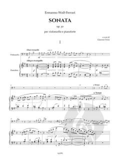 Sonata op. 30 von Ermanno Wolf-Ferrari 