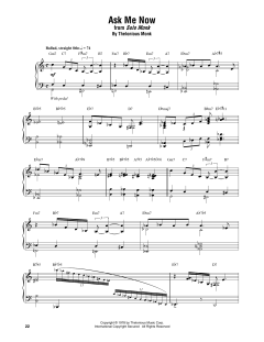 Ask Me Now von Thelonious Monk (Download) 