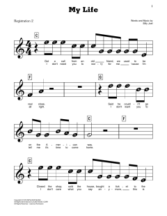 My Life von Billy Joel (Download) 
