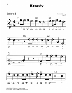 Honesty von Billy Joel (Download) 