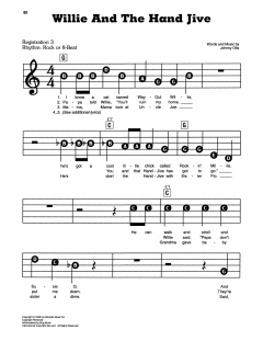 Willie And The Hand Jive von Eric Clapton (Download) 