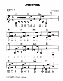 Autograph von John Denver (Download) 