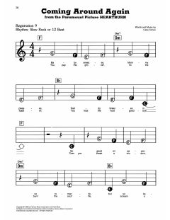 Coming Around Again von Carly Simon (Download) 
