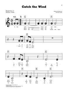 Catch The Wind von Donovan (Download) 