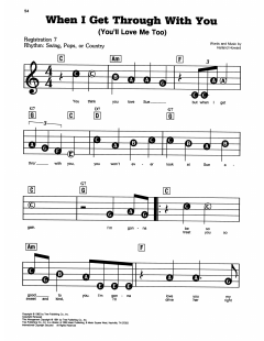When I Get Through With You von Patsy Cline (Download) 