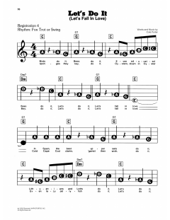 Let's Do It (Let's Fall In Love) von Cole Porter (Download) 