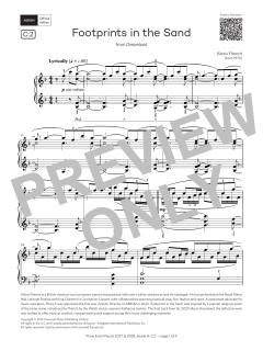 Footprints in the Sand von Alexis Ffrench (Download) 