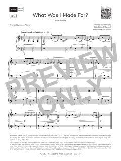 What Was I Made For? von Billie Eilish (Download) 