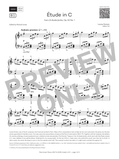 Étude in C von Louise Farrenc (Download) 