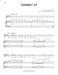Sonnet 29 von Georgia Stitt (Download) 