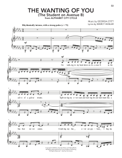 The Wanting Of You (The Student On Avenue B) von Georgia Stitt (Download) 