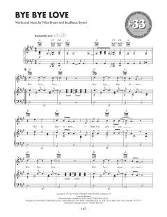 Bye Bye Love von Webb Pierce (Download) 