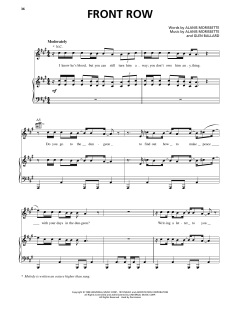 Front Row von Alanis Morissette (Download) 