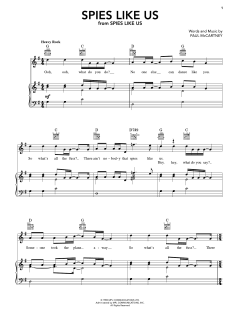 Spies Like Us von Paul McCartney (Download) 
