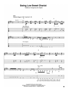 Swing Low Sweet Chariot von Eric Clapton (Download) 