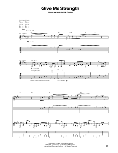 Give Me Strength von Eric Clapton (Download) 