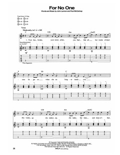 For No One von The Beatles (Download) 