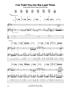 I've Told You For The Last Time von Eric Clapton (Download) 