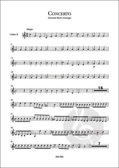 Pian & Forte 62: Concerto a due clarini, due violini e basso cont. von Johann Peter Guzinger 