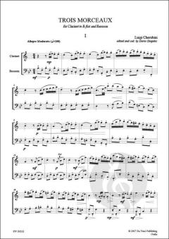 3 Morceaux von Luigi Cherubini 