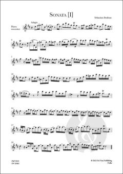 Pian & Forte 10: 2 sonate per flauto traverso e basso continuo von Sebastian Bodinus 