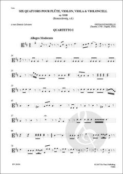 6 Quatuors op. 23 von Giovanni Paisiello 