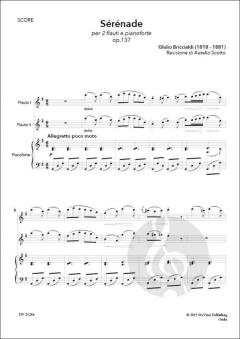 Sérénade op. 137 von Giulio Briccialdi 