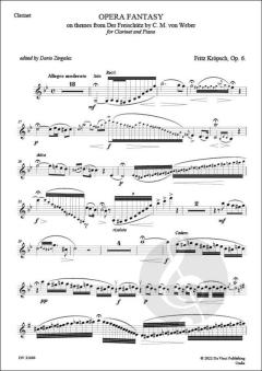 Opera Fantasy on themes from Der Freischütz op. 6 von Fritz Kröpsch 