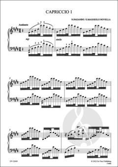 24 Capricci op. 1, Piano Solo Version von Niccolò Paganini 