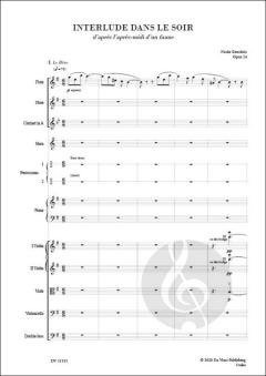 Interlude dans le soir op. 14 von Nadir Garofalo 