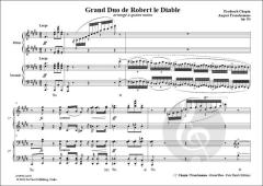 Gran Duo de Robert le Diable op. 15 von Frédéric Chopin 