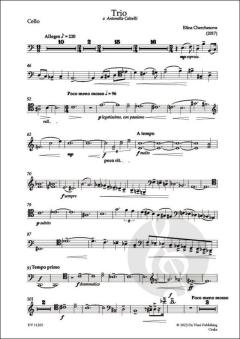 Trio for Piano, Violin and Cello von Elina Cherchesova 