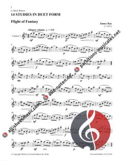 14 Studies in Duet Form von James Rae 