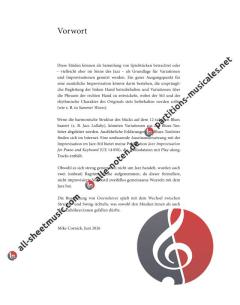 10 Jazz Piano Studies von Mike Cornick 