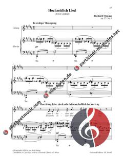 6 Lieder op. 37 von Richard Strauss 