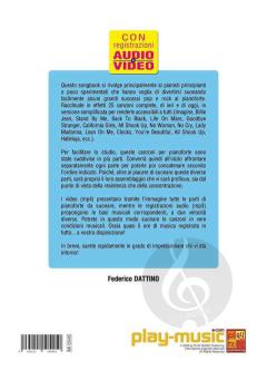 Songbook Piano Facile - Volume 1 von Federico Dattino 