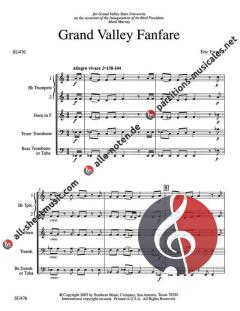 Grand Valley Fanfare von Eric Ewazen 