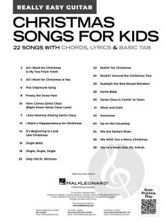Really Easy Guitar: Christmas Songs for Kids 