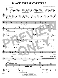 Black Forest Overture von Michael Sweeney (Download) 