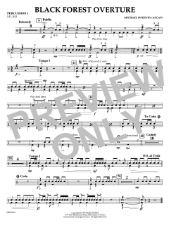 Black Forest Overture von Michael Sweeney (Download) 