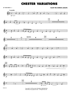 Chester Variations von Elliot del Borgo (Download) 
