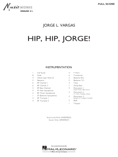 Hip, Hip, Jorge! von Jorge L. Vargas (Download) 
